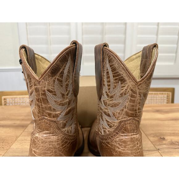 Idyllwind Wheels Dublin Taupe Leather Western Booties Size 8 NWOB - Picture 12 of 15